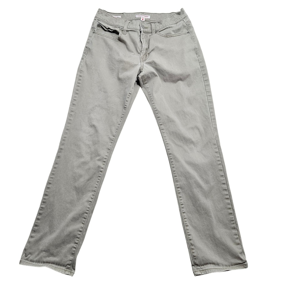 Lucky Brand 121 Slim Straight Khaki Tan Pants Mens 29x30 7MP10009 05/2023 *